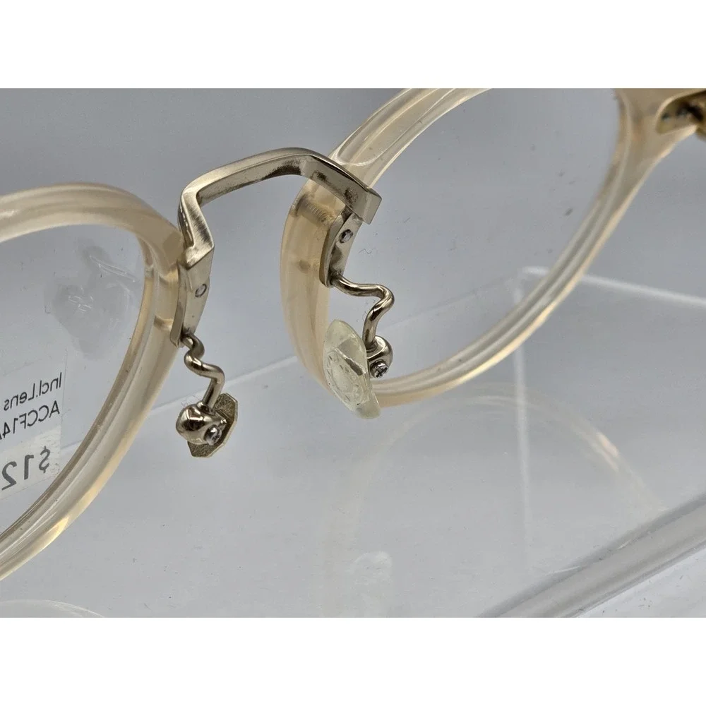 JINS Eyeglass Frames 46 - 21-152 - 37.5 ACCF14A151A82 - LOOSE FRAMES NO NOSE PAD